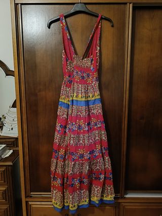 Vestido vermelho da Natura