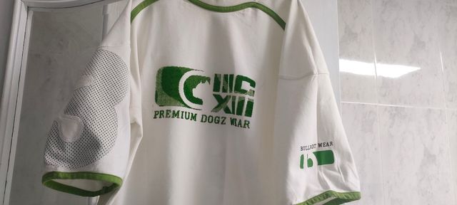 DOS. Camisetas - Azul y Blanco