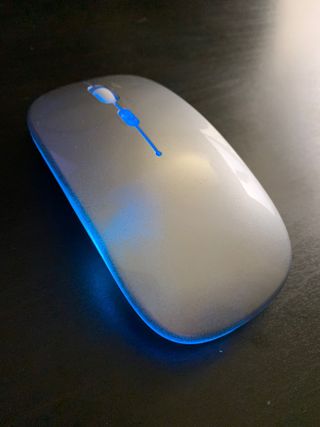Mouse slim wireless silver