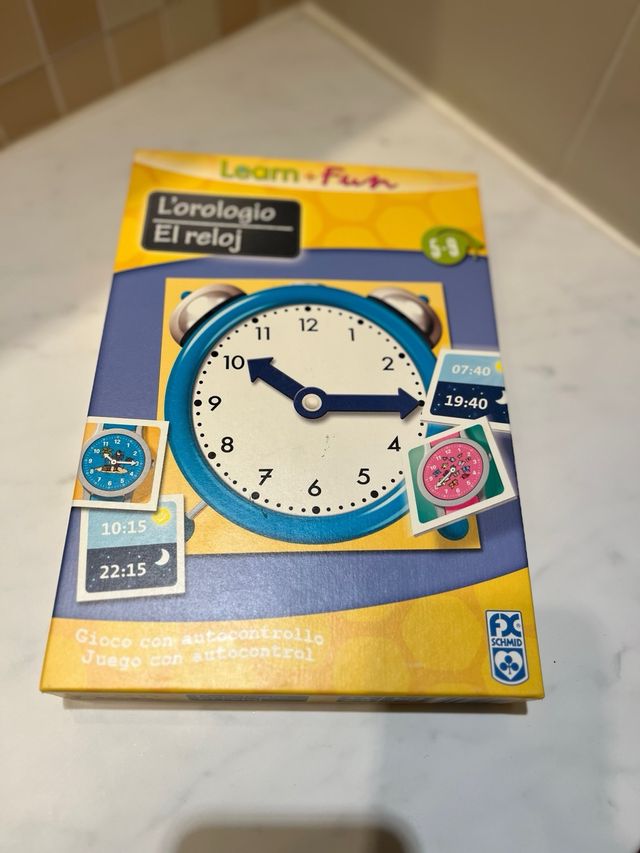 Juego didactico para aprender la hora Nuevo