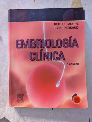 libro embriología medicina Moore