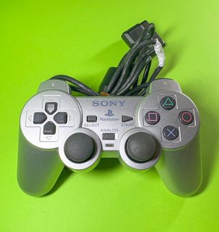 PS2 FAT SET SILVER COMPLETO 2 PAD + CAVI + MEMORY 