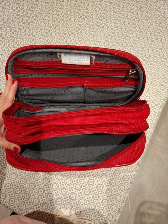 Neceser rojo Samsonite