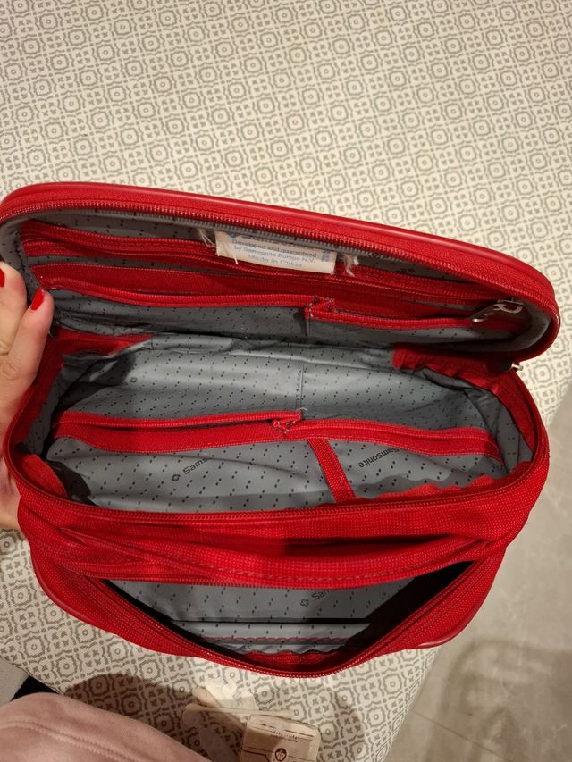 Neceser rojo Samsonite