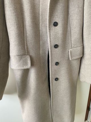 Cappotto beige donna Zara