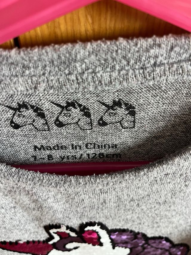 Jersey unicornio talla 8 años