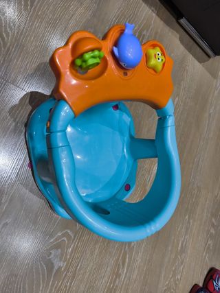 Asiento de baño bebé