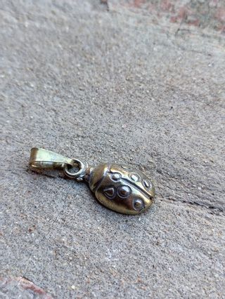 Ciondolo charm Coccinella argento 800