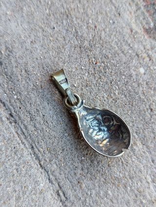 Ciondolo charm Coccinella argento 800