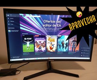 PANTALLA
"CURVA"
Full HD 1920p↔️y 10