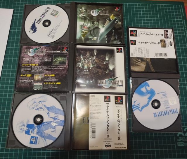 Final Fantasy VII /International /VIII /IX NTCS-JP