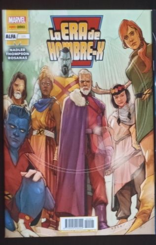 CÓMICS MARVEL. LA ERA DE HOMBRE-X. COMPLETA.