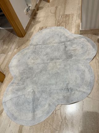 Alfombra nube azul celeste