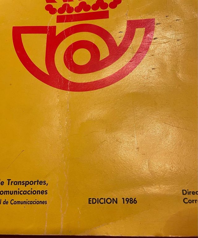 Guía Postal España 1986