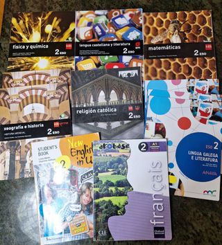Libros de texto 2° E.S.O