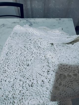 Copriletto a l'uncinetto