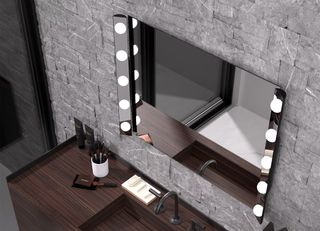 ¡Chollazo! Espejo tocador LED - plateado