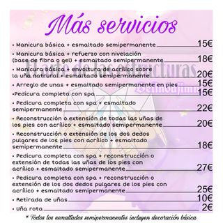 Uñas de todo tipo en Málaga