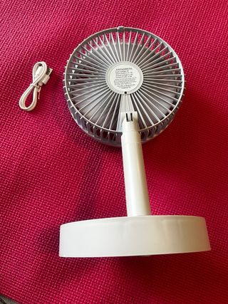 Ventilatore portatile con ricarica USB