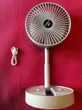 Ventilatore portatile con ricarica USB