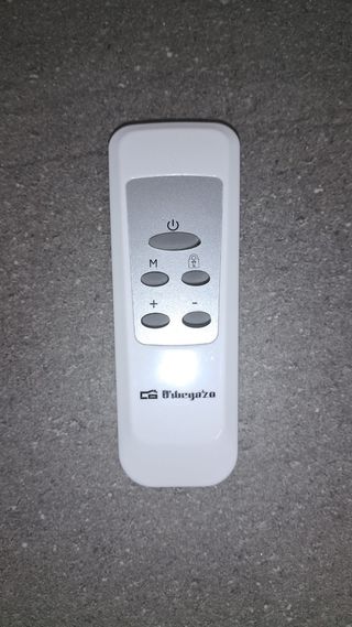 Radiador eléctrico Orbegozo (4 uds) + comandament