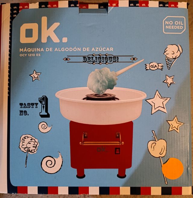 Maquina algodón azúcar