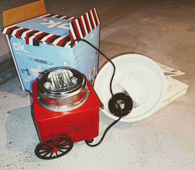 Maquina algodón azúcar