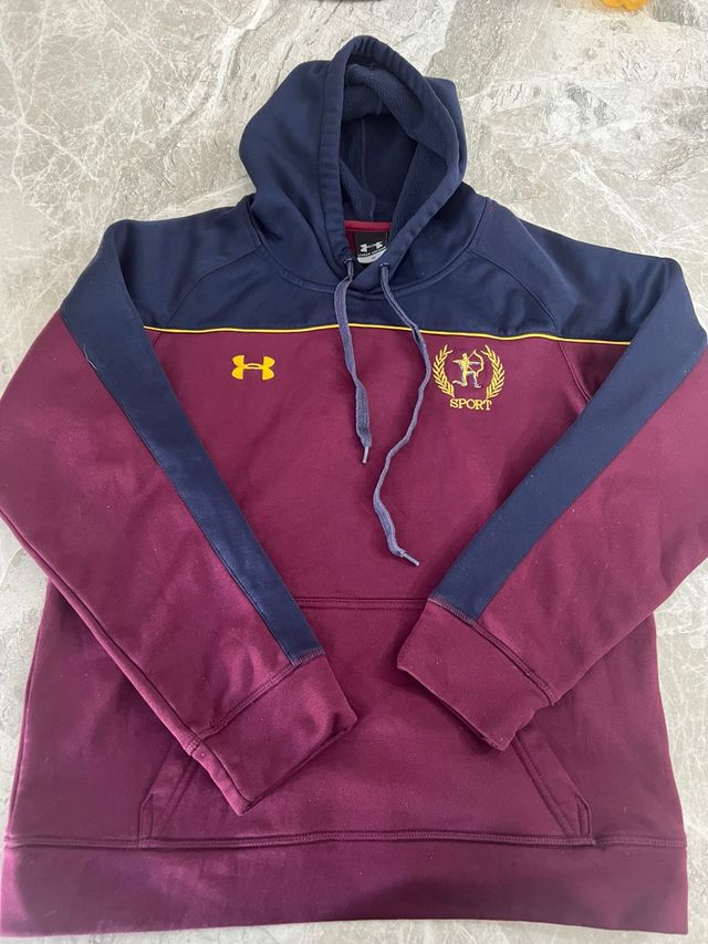 Felpa Under Armour Sport Blu/Bordeaux