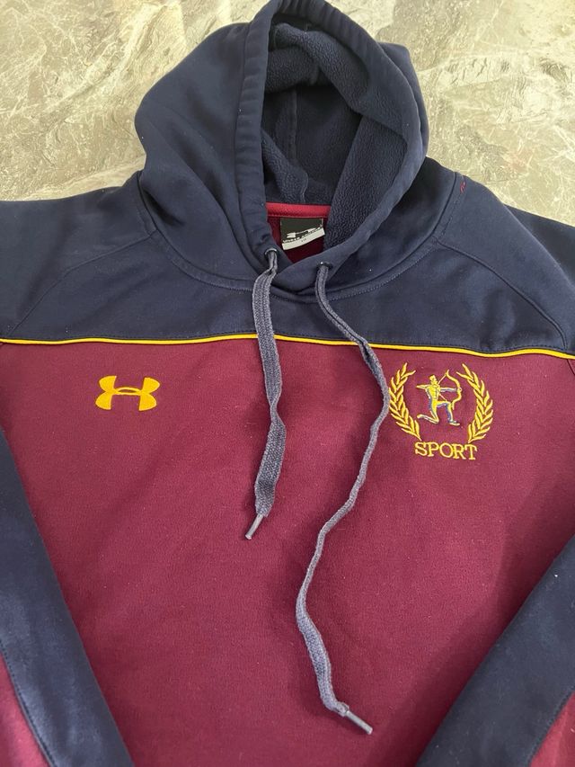 Felpa Under Armour Sport Blu/Bordeaux