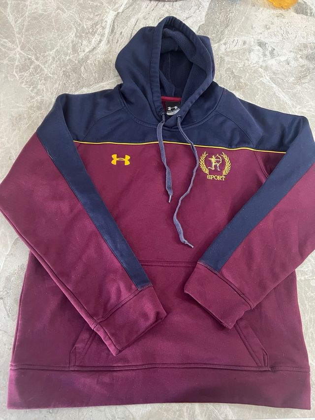 Felpa Under Armour Sport Blu/Bordeaux
