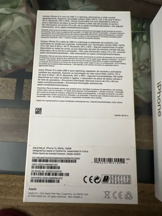 iPhone 12 blanco 128gb - como nuevo