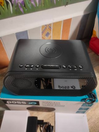 Reloj radio despertador Poss CR36 Nuevo