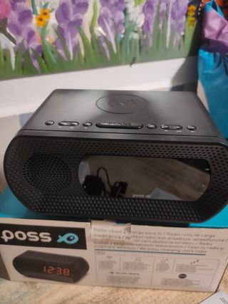 Reloj radio despertador Poss CR36 Nuevo