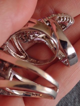 Anillos plata varios precios 