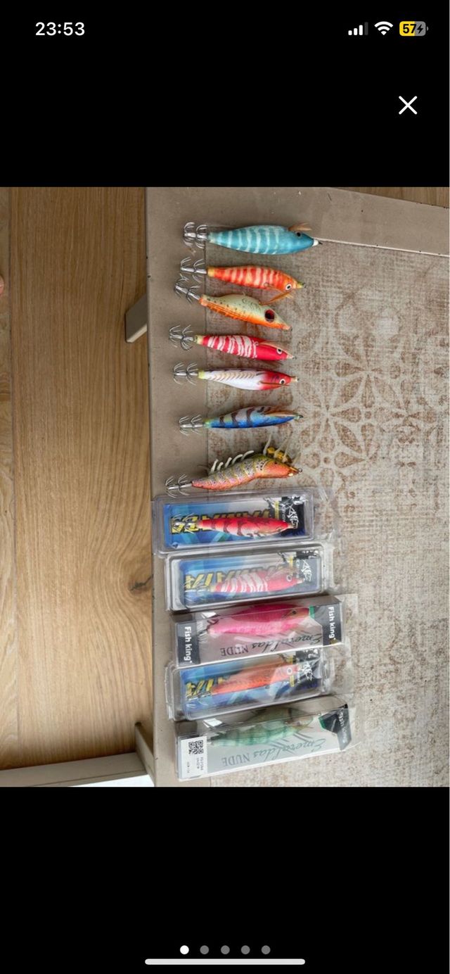 Pajaritas eging tip run pesca choco calamar