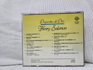 + CD Henry Salomon "Orquestas de Oro Vol.6"