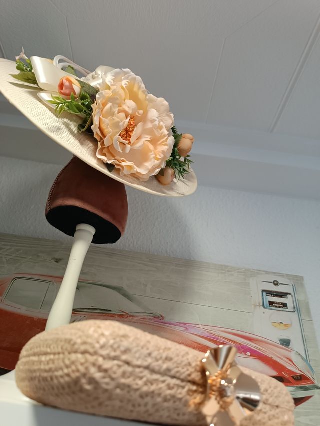 Conjunto pamela flores bolso tipo cuerda ideal bod