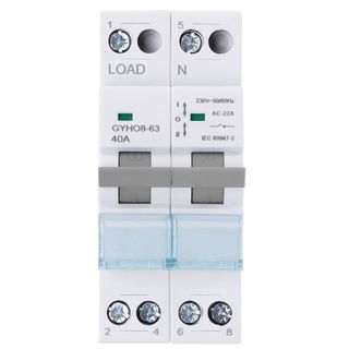 Interruptor de transferencia Manual 40A - 2P + 2P