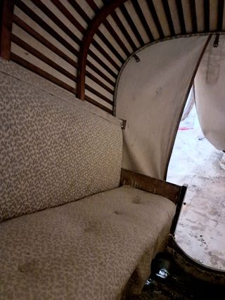 Tartana o calesa  antigua.