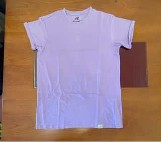 Camiseta Bershka Lila - Talla XS