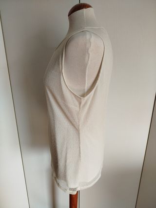 Banana Republic Canottiera ecru Tg. L