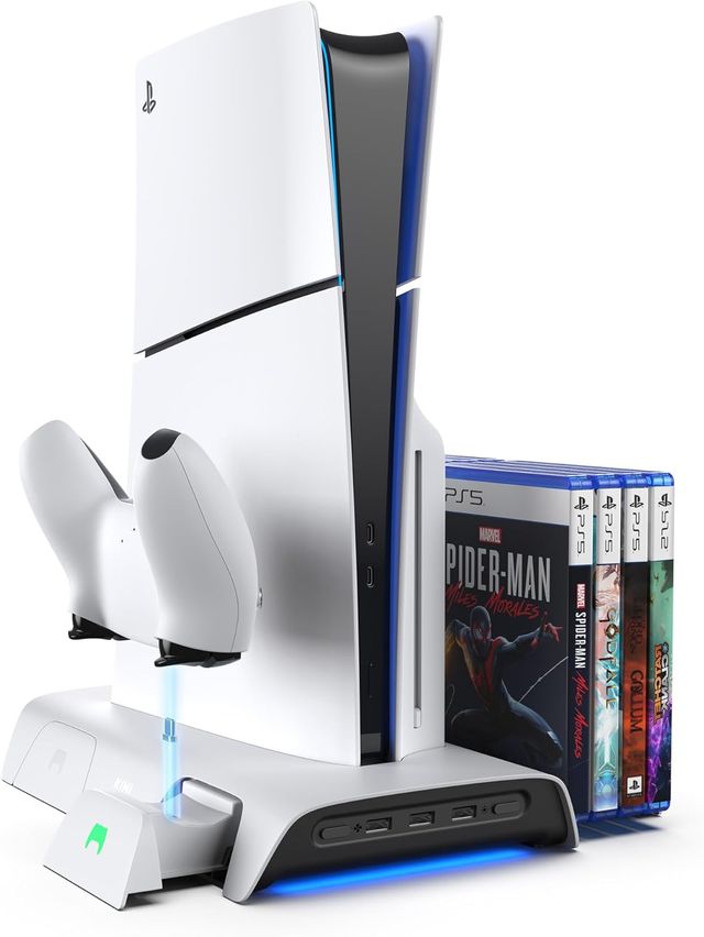 Soporte refrigeracion y carga PS5 Slim