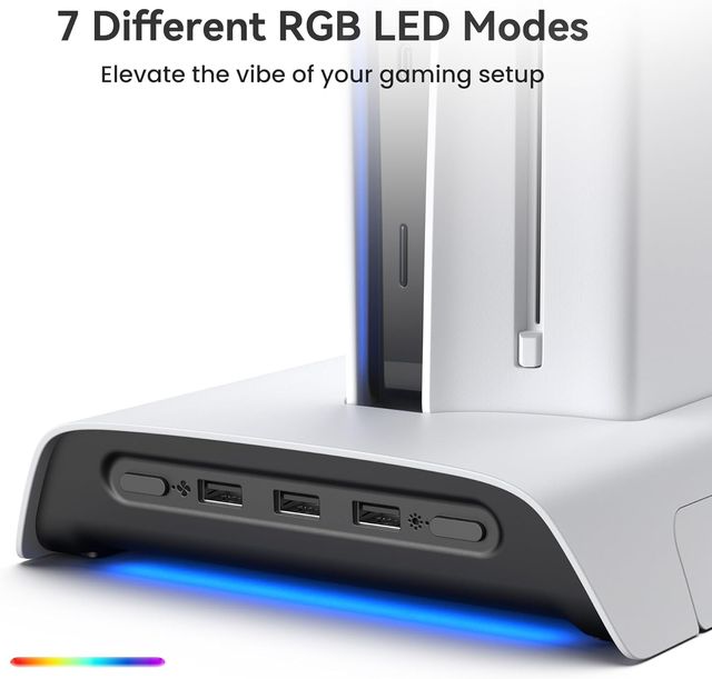 Soporte refrigeracion y carga PS5 Slim