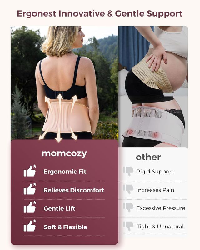 Momcozy Banda Soporte para Embarazo Faja Premamá