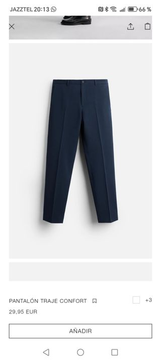 Traje de chaqueta caballero