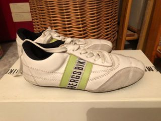 Bambas Bikkembergs Blancas y verdes 