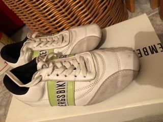 Bambas Bikkembergs Blancas y verdes 