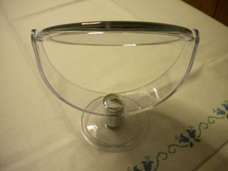 SPECCHIO BIFACCIALE CON SUPPORTO IN PLASTICA
