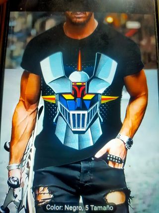 t,L y XL Camisetas Mazinger Z ,A ESTRENAR