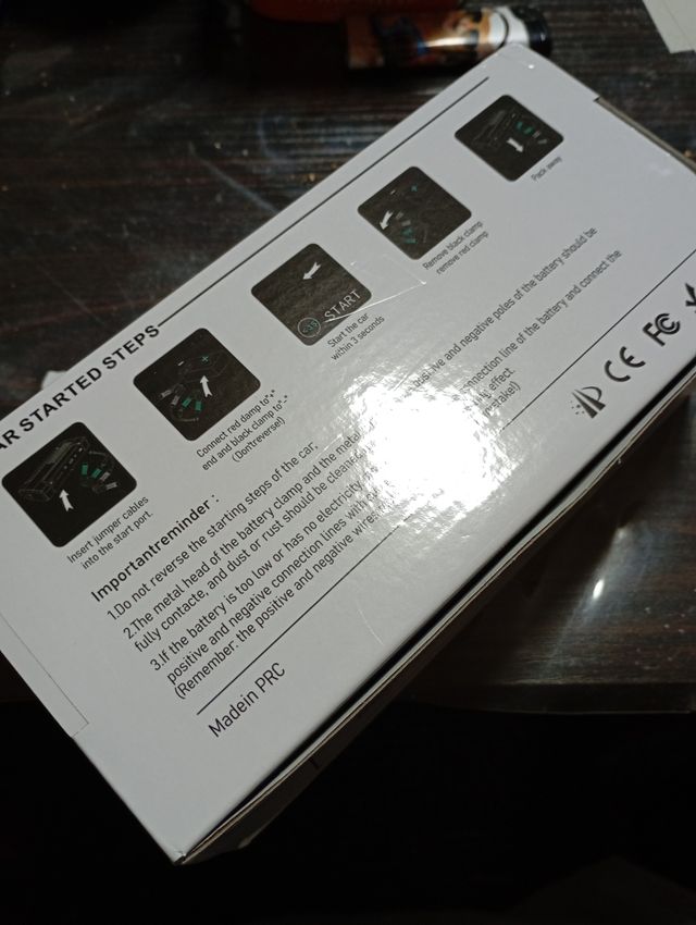 2000Amp. Arrancador baterías todo tipo a Estrenar